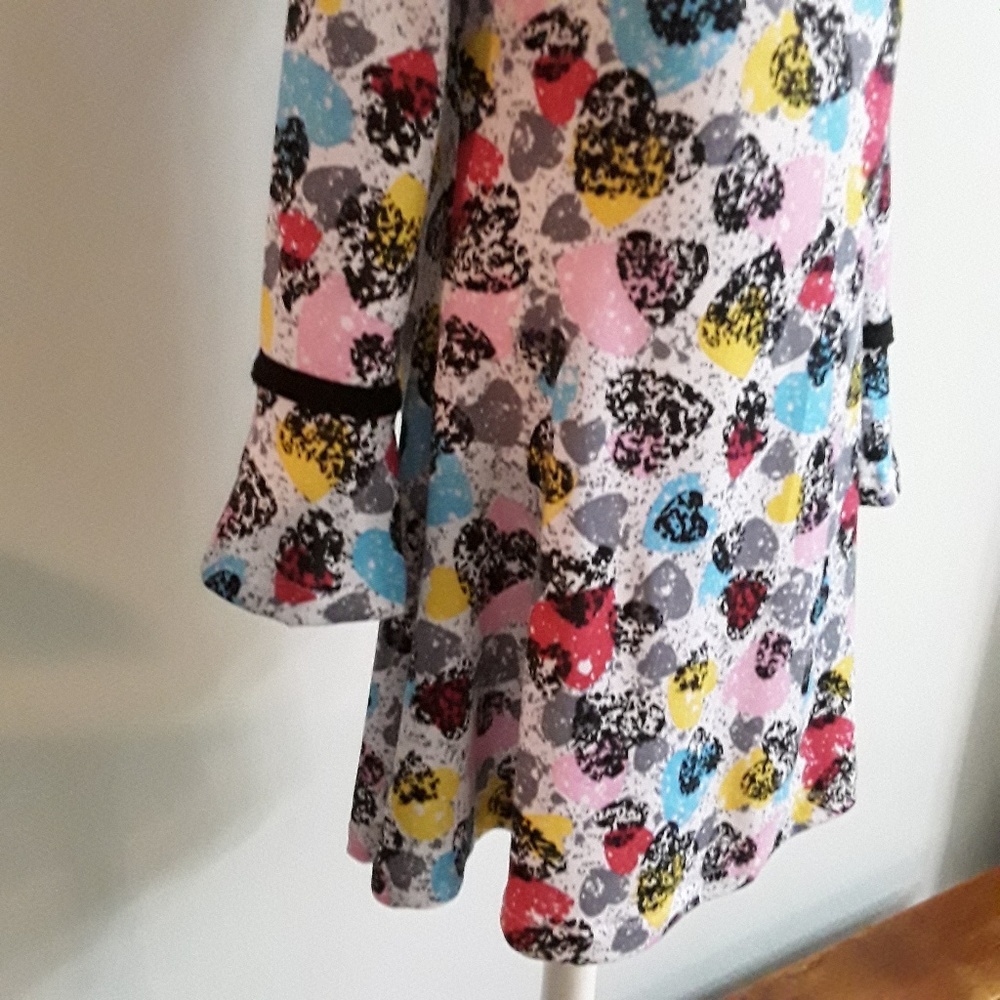 Girls sz. 5/6 knit dress - Picture 3 of 6